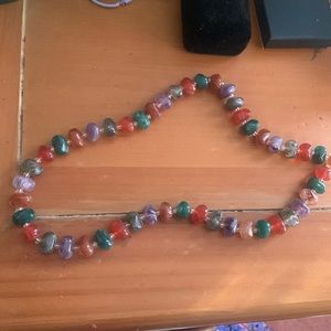 beaded necklace
